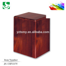 JS-URN1175 european style wooden cremation urn for ashes